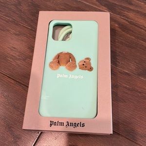 New in box palm angels bear blue iPhone 12 case
